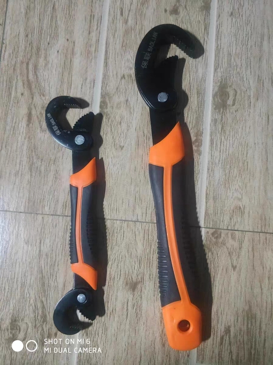 纯钢防锈2把套装6-32mm+盒全新