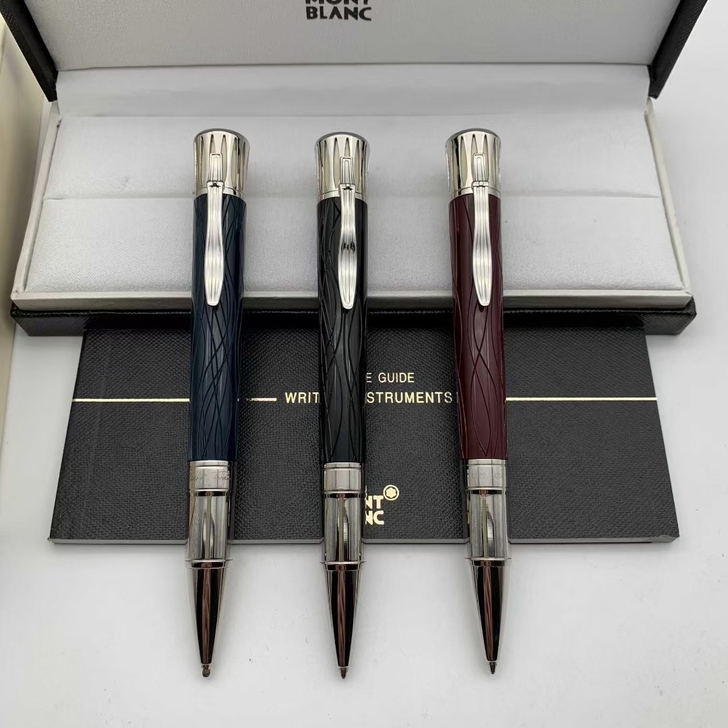 万宝龙 马克吐温 签字笔 原子笔 三色