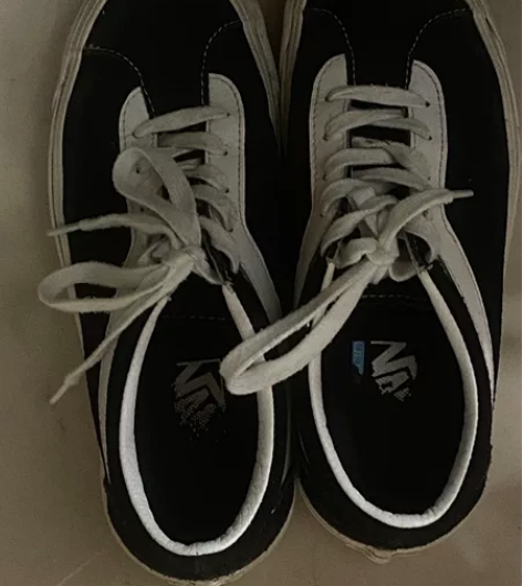 vans 比伯同款 后跟轻微磨损  太久没...