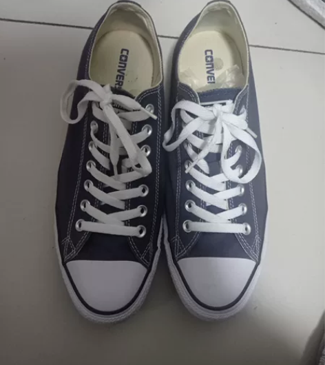 匡威 converse 蓝 43码 正 售...