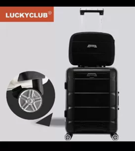 LUCKY CLUB 行李箱 子母箱 万向...