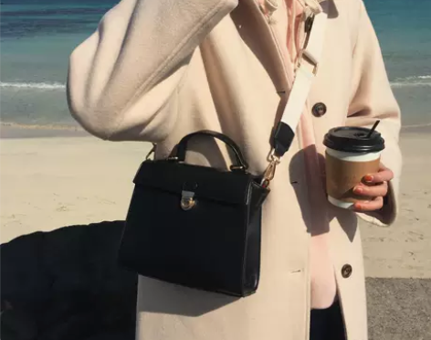 韩国百搭小方包新款单肩包纯色气质休闲手提包...