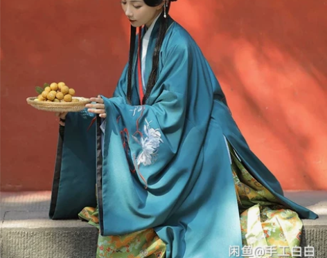 兰若庭 汉服 明制 披风  吊牌在 S码全...