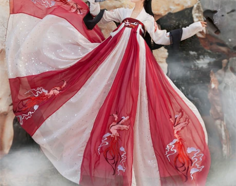 凤母正品原创汉服女中国风齐胸襦裙日常学生仙...