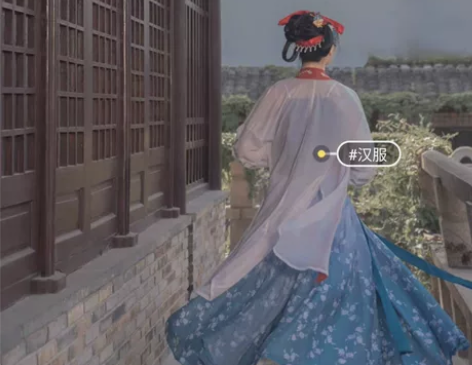 五五年原创宋制汉服女{梨花}长褙子吊带一片...