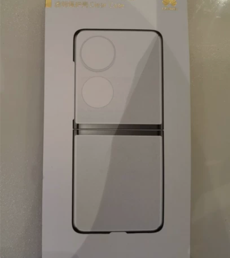 华为P50Pocket原装透明保护壳，随手...