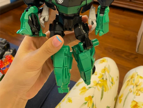 变形金刚系列玩具 合金版汽车人钢索 家里的...