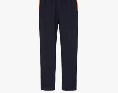 伊顿同款校服 浅灰色拼藏青色学生运动服棒球...