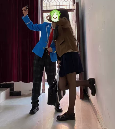 【尾款】偶像梦幻祭 梦之咲校服L码 衬衫，...