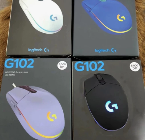 清仓G102同款二代有线鼠标游戏电竞鼠标办...