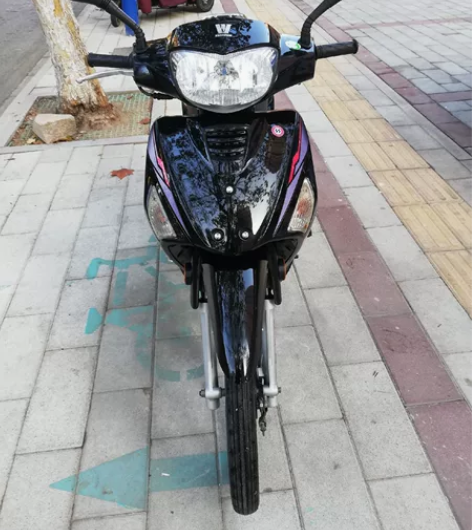 豪爵喜运110摩托八九成新，车子一切正常，...