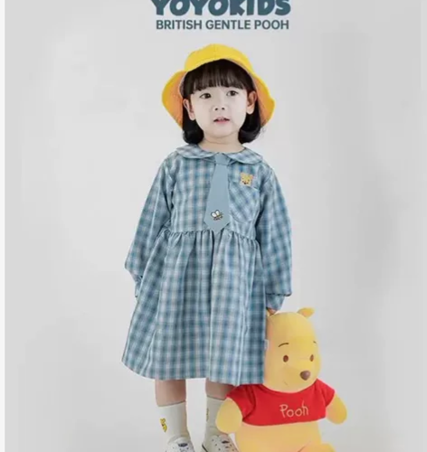 【90码全新带吊牌】幼悠90码学院风裙子,...