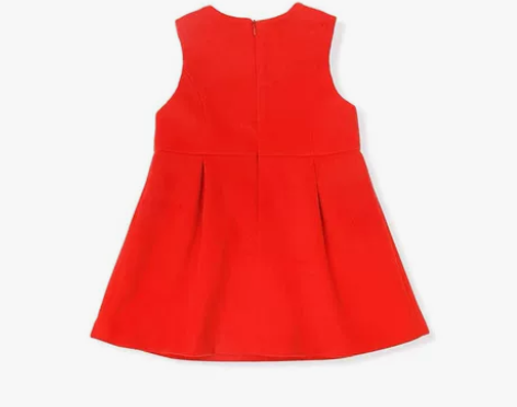 迪迪鹿女童背心裙2020冬装新款女宝宝公主...