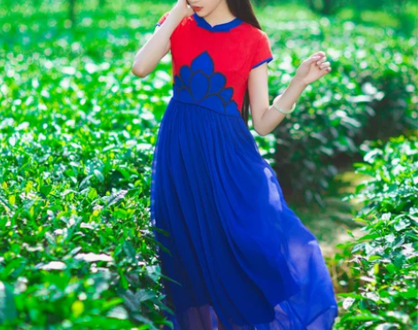 素萝 莲花座 原创设计民族风女装2016新...