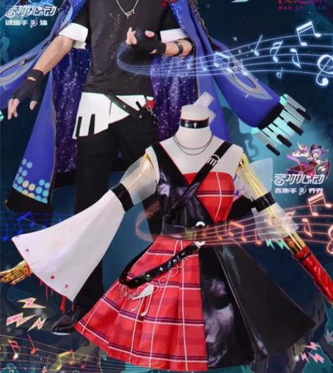 王者荣耀 漫之源家周瑜音你心动cos服 x...
