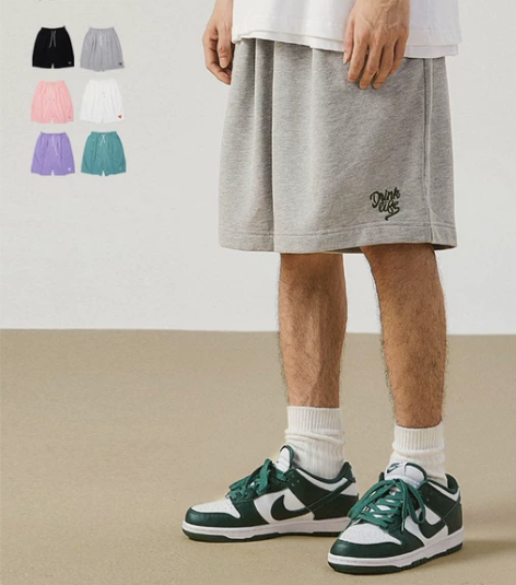 短裤男 短裤中裤DRINK LIFE卫裤男...