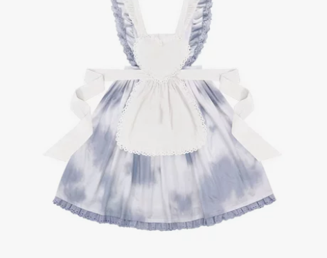 【三团定金】虎斑猫女仆蓝猫背带+发带 出定...