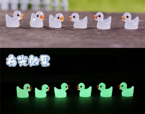 【发光小摆件】包邮摆件 可爱呆萌小鸭子  ...