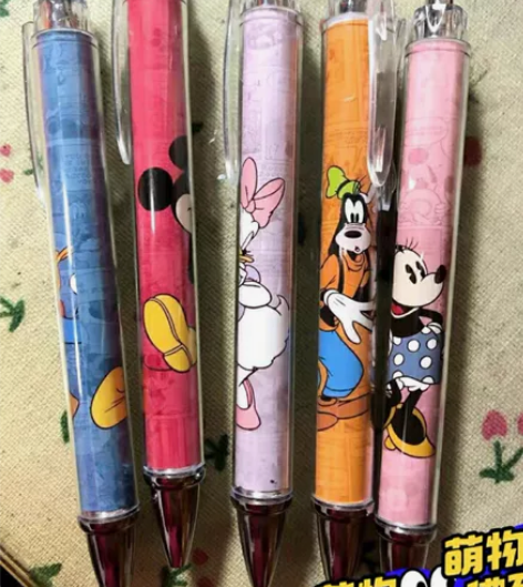 迪士尼漫画风中性笔 单只8.8  打包5支...