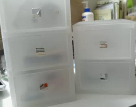 收纳盒 两个 一个三层 一个两层 35r包...