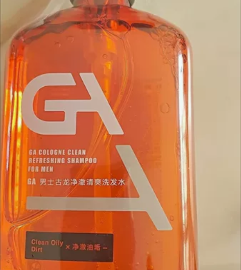 GA古龙果酸洗发水男士专用全身控油清洁保湿...