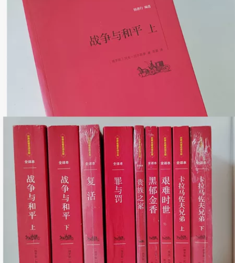 正版战争与和平 这是正版书，只我自己看了一...