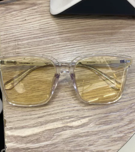 木九十2022年新品酷飒飘面无边框太阳镜，...