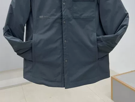 金丝狐男士羽绒服翻领衬衣款羽绒服 尺码:1...