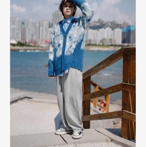 PROSBYCH 双色脚口可调节抽绳松紧腰...