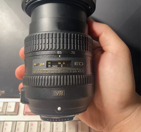 尼康24-85vr，第三代vr镜头，4档防...