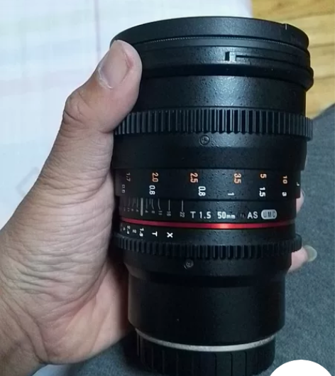 三阳50mmT1.5电影镜头，富士口 感兴...