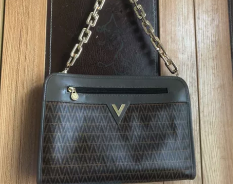 复古vintage华伦天奴手拿包 中古保存...