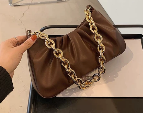 复古小众设计包包女流行新款潮时尚质感单肩腋...