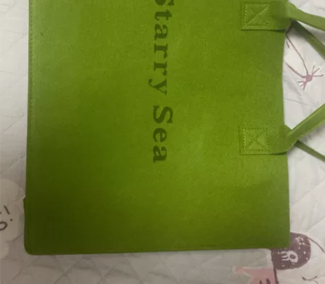 starrysea毛毡手提包女大容量202...