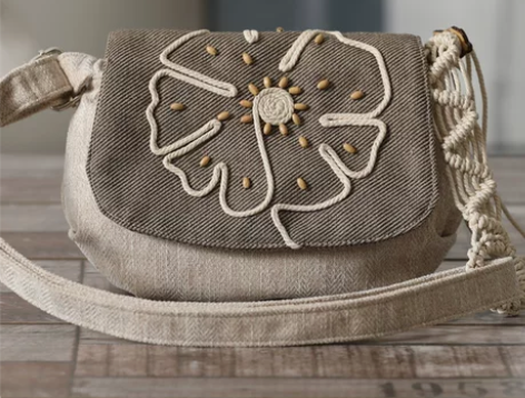 民族风休闲简约迷你布包单肩棉麻包编织斜挎包...