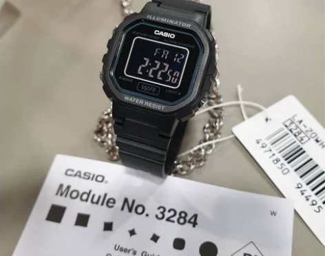 ?卡西欧手表女简约气质 学生潮流小方块电子...