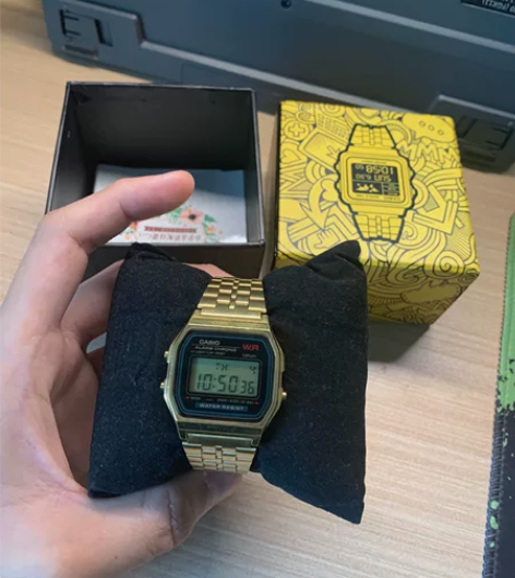 casio小金表,合格证书,说明书均齐全,...