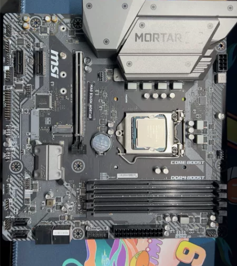 微星b365m+9600kf 主板无箱说，...