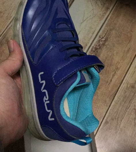 【全新】李宁全掌气垫鞋38码全新 小孩成人...