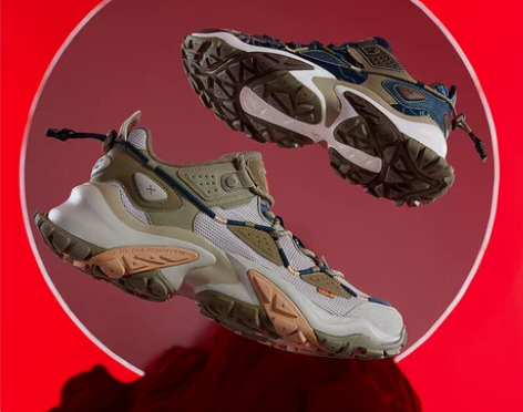 特步鞋 男鞋薛八一同款 少林运动鞋男202...