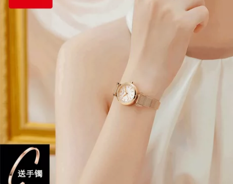 julius网红手表女小盘2022年新款初...