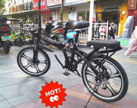 全新奔驰奥迪宝马折叠自行车20寸大学生折叠...