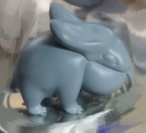 石器时代模型手办大舌头、犀牛已经完成修模环...