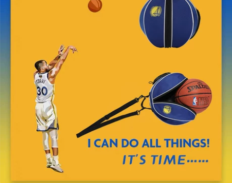 NBA球队篮球包单肩球包创新球形包儿童球兜...