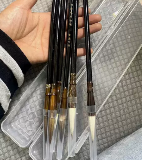 培训班不开了，出一批毛笔6支包邮甩卖清货 ...