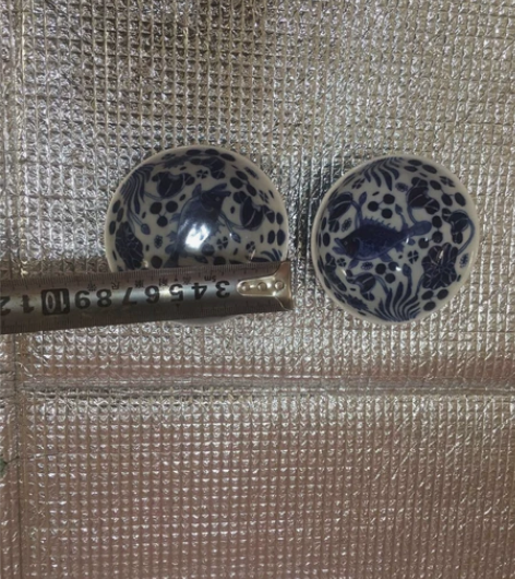 青花杯一对 感兴趣的话点“我想要”和我私聊...