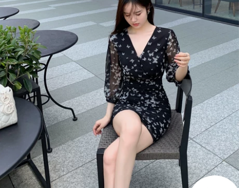 司凰轻奢 半岛蝴蝶 2022年夏季显瘦雪纺...