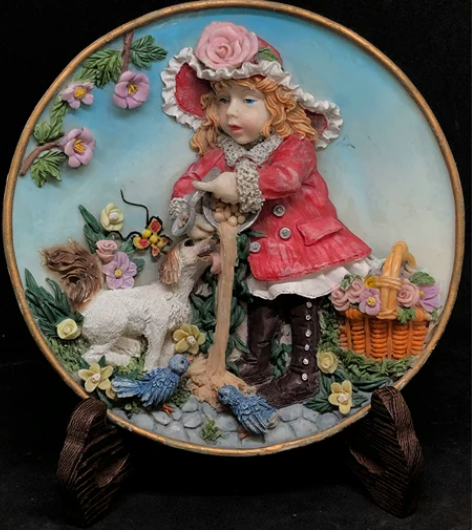 Vintage中古花园洋装蓬蓬裙萝莉少女装...