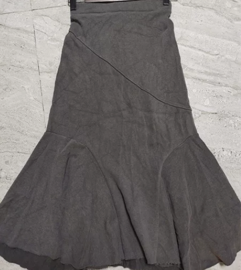 爱购家深灰色薄绒鱼尾裙卫裙  S码 爱购家...