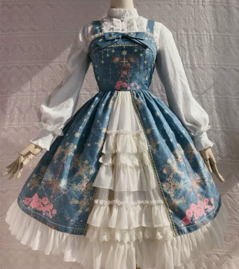 【出】孔雀十字架lolita   jsk ...